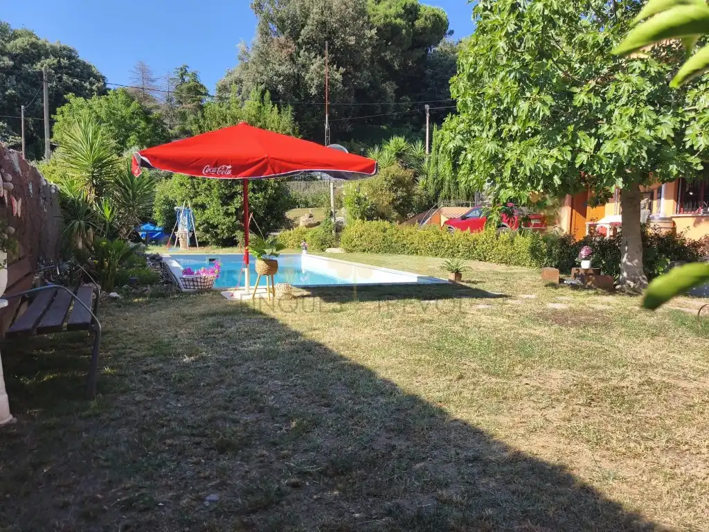 Swimming pool of Houses for sale in Sant Pere de Vilamajor  with Swimming Pool