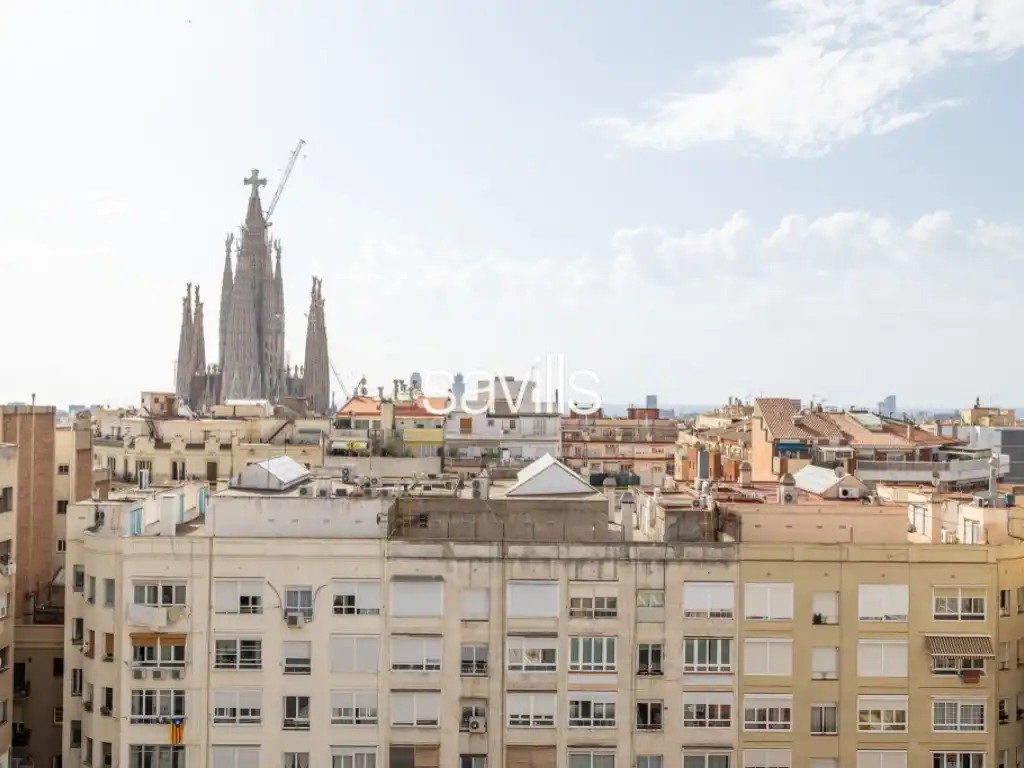 Exterior view of Attic for sale in Barcelona  with Balcony