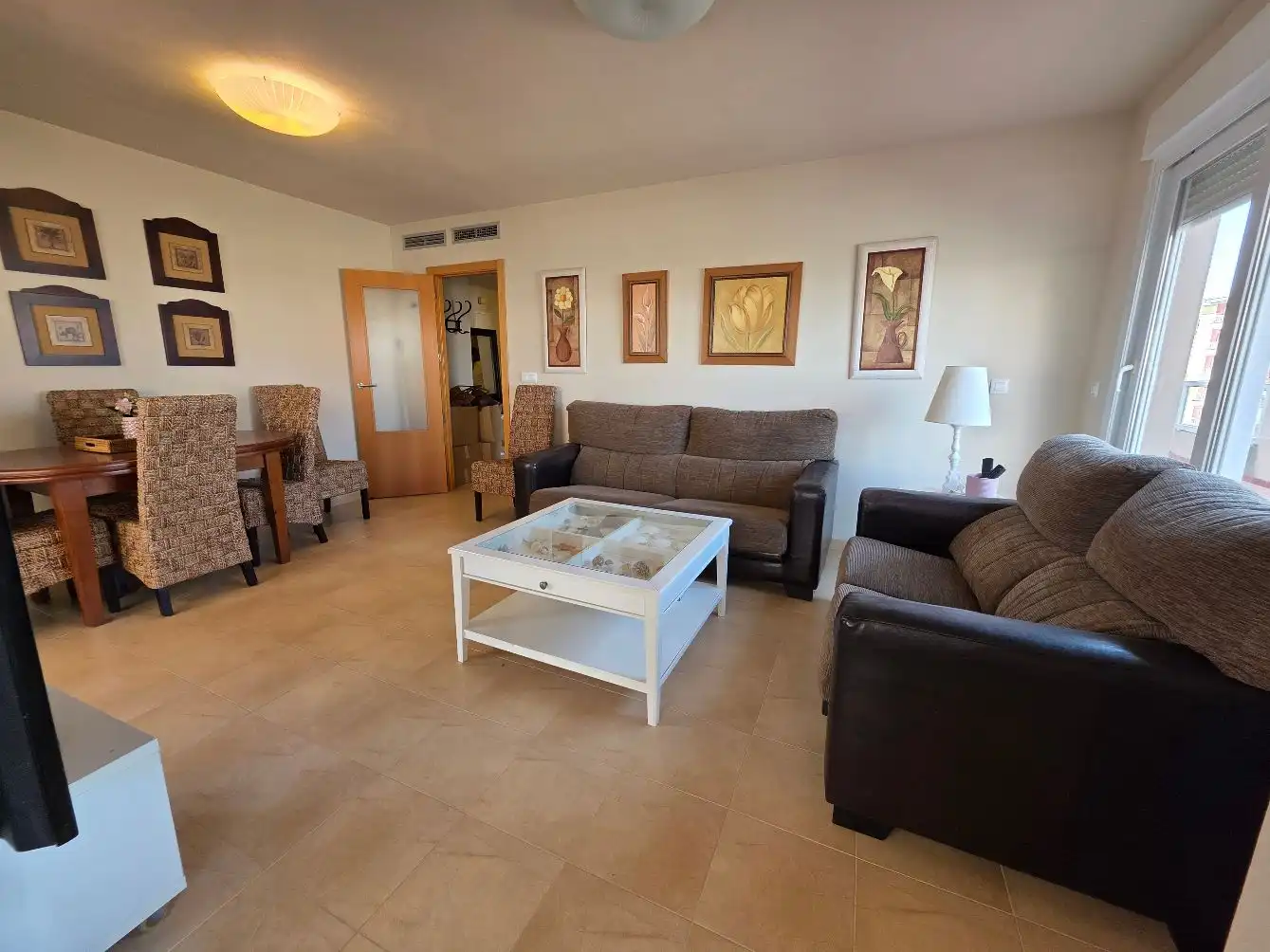 Sala de estar de Ático en venta en San Javier con Aire acondicionado, Amueblado y Balcón