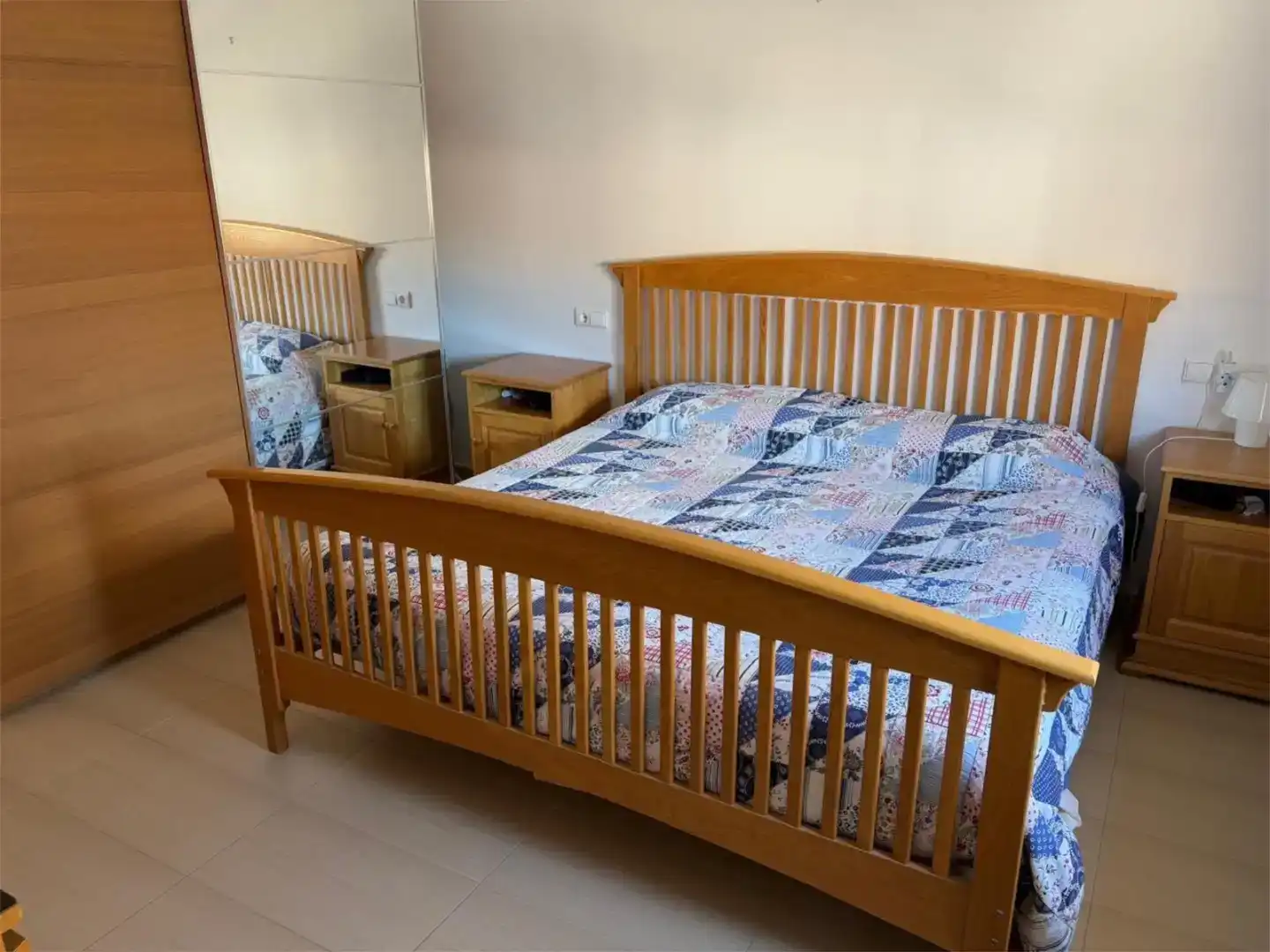 Bedroom of Flat for rent in Vélez-Rubio  with Air Conditioner, Parquet flooring and Storage room