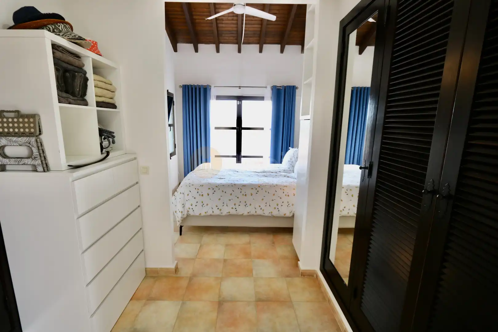 Habitación de Casa o chalet en venta en Fuente Álamo de Murcia con Aire acondicionado, Calefacción y Jardín privado