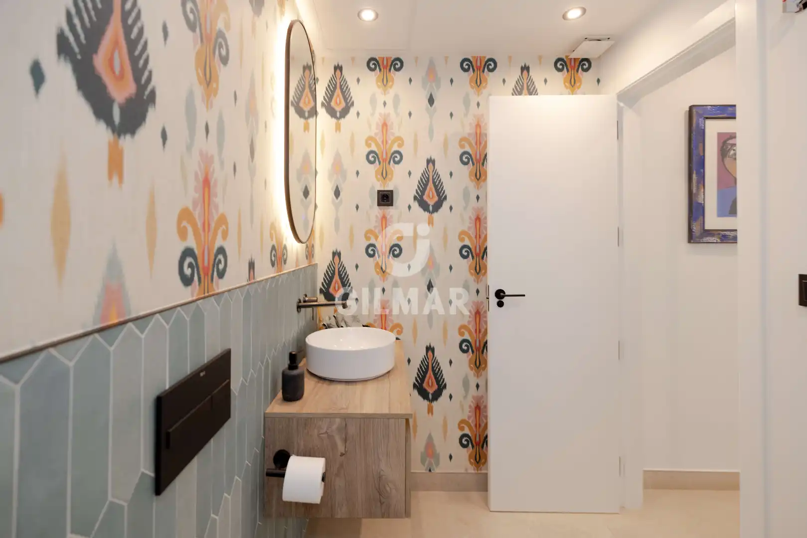 Baño de Dúplex en venta en Benalmádena con Calefacción, Jardín privado y Piscina