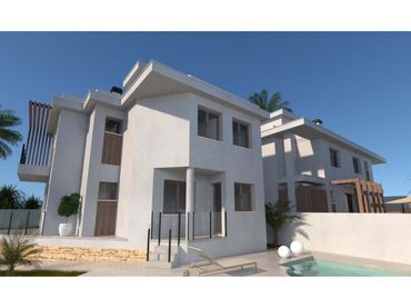 Chalet de obra nueva en venta en Calle Sangonera