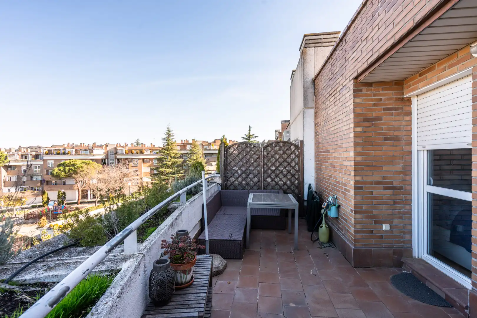 Terraza de Piso en venta en Las Rozas de Madrid con Calefacción, Terraza y Trastero