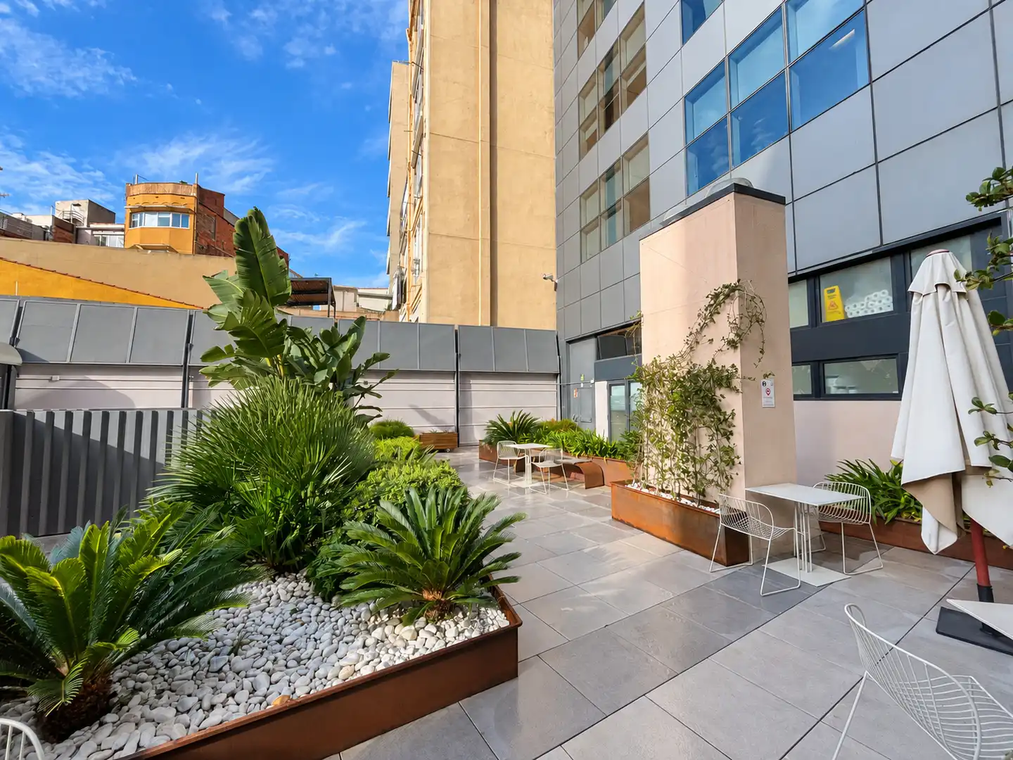 Terrasse von Büro zur Miete in Sants - Montjuïc