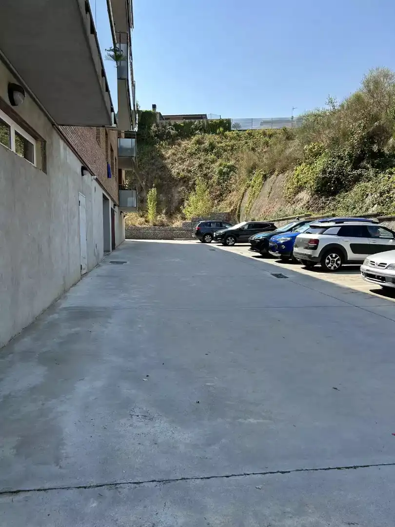 Parking of Flat for sale in Hostalric  with Heating, Terrace and Furnished