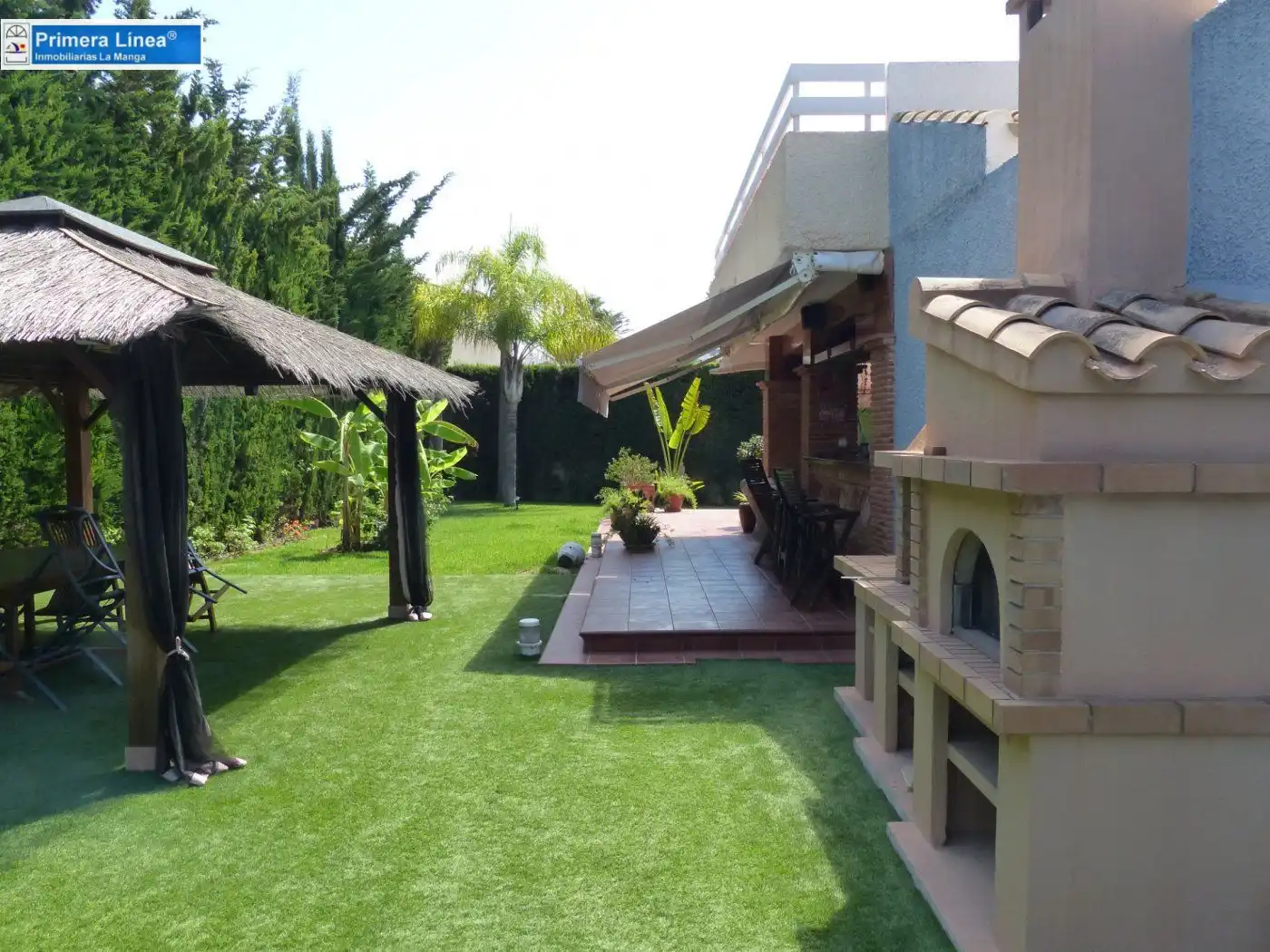 Terraza de Casa o chalet en venta en La Manga del Mar Menor con Jardín privado, Terraza y Trastero