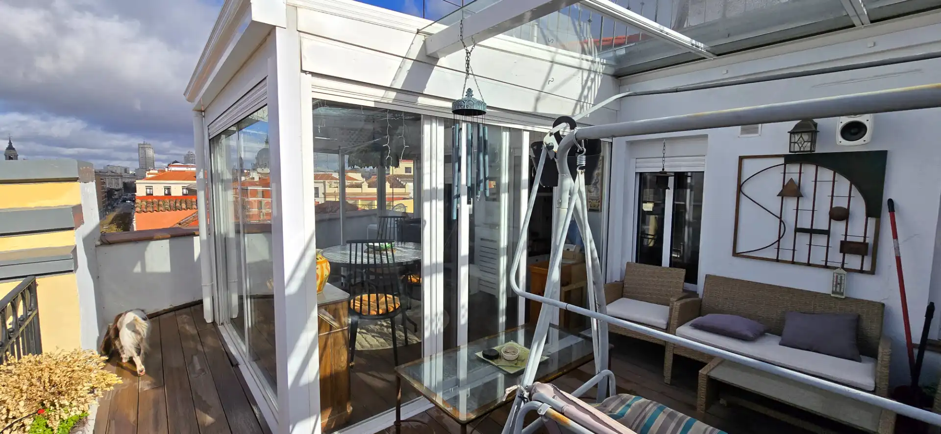 Terraza de Ático en venta en Madrid con Aire acondicionado, Calefacción y Parquet
