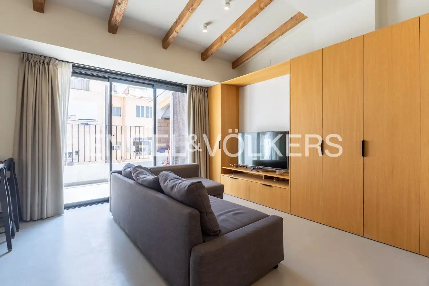 Vista exterior de Piso de alquiler en Valencia con Aire acondicionado, Calefacción y Terraza