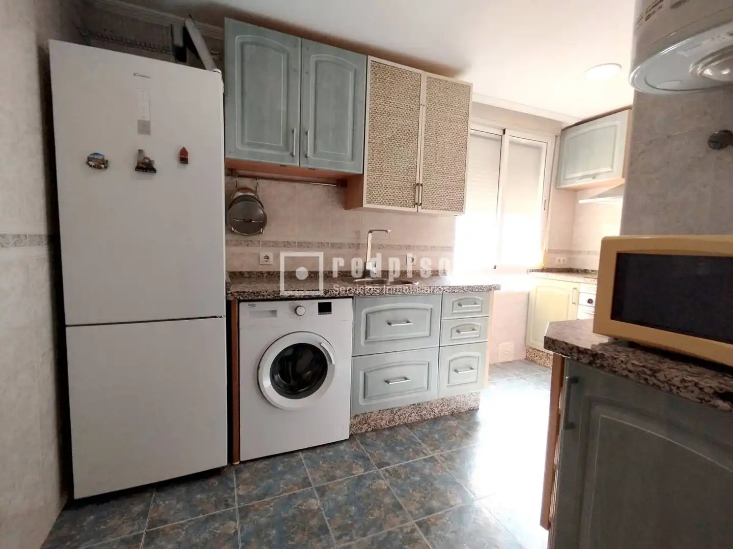Kitchen of Flat for rent in Sevilla  with Air Conditioner, Heating and Terrace