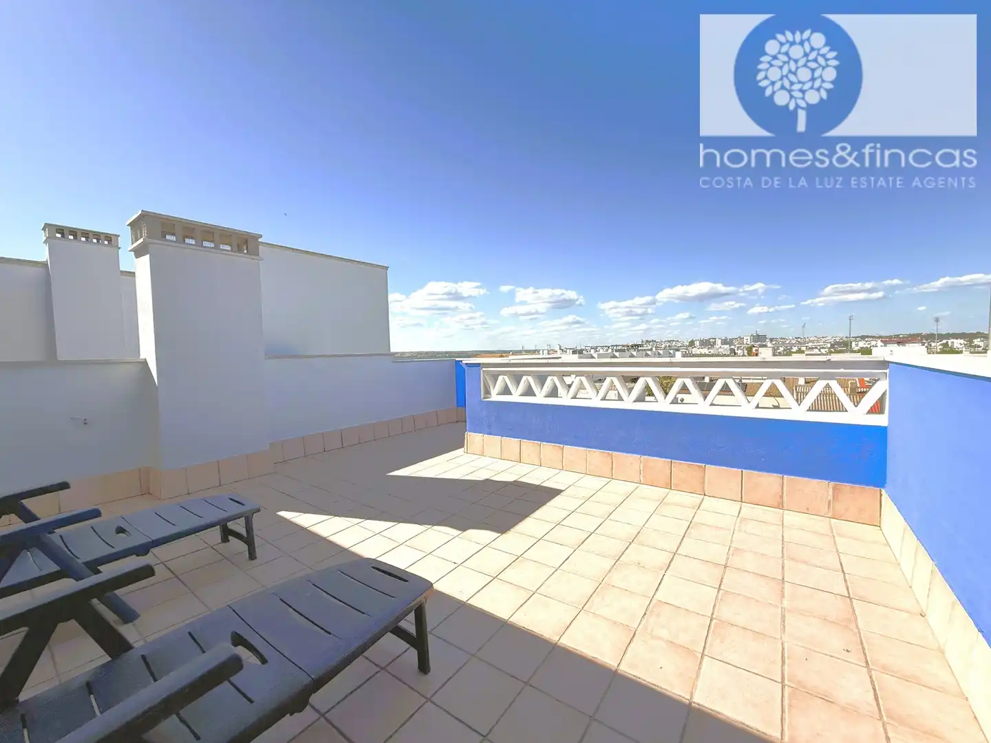 Terrace of Detached homes for sale in Ayamonte  with Air Conditioner, Terrace and Furnished