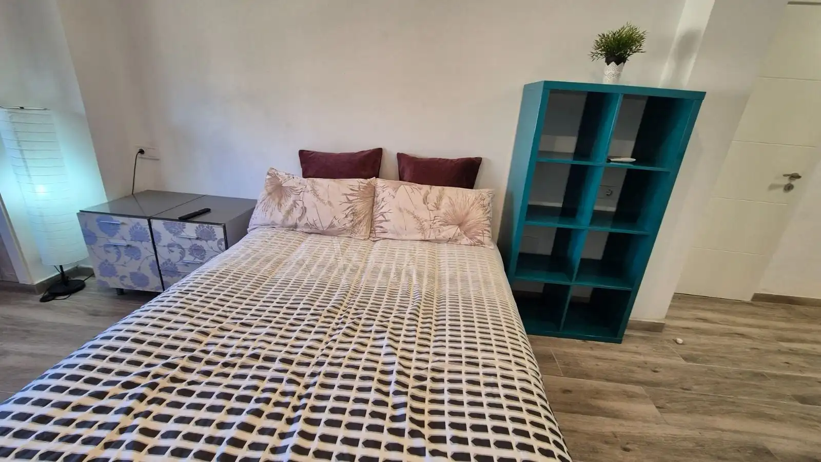 Schlafzimmer von Wohnung zur Miete in Málaga mit Klimaanlage und Möbliert