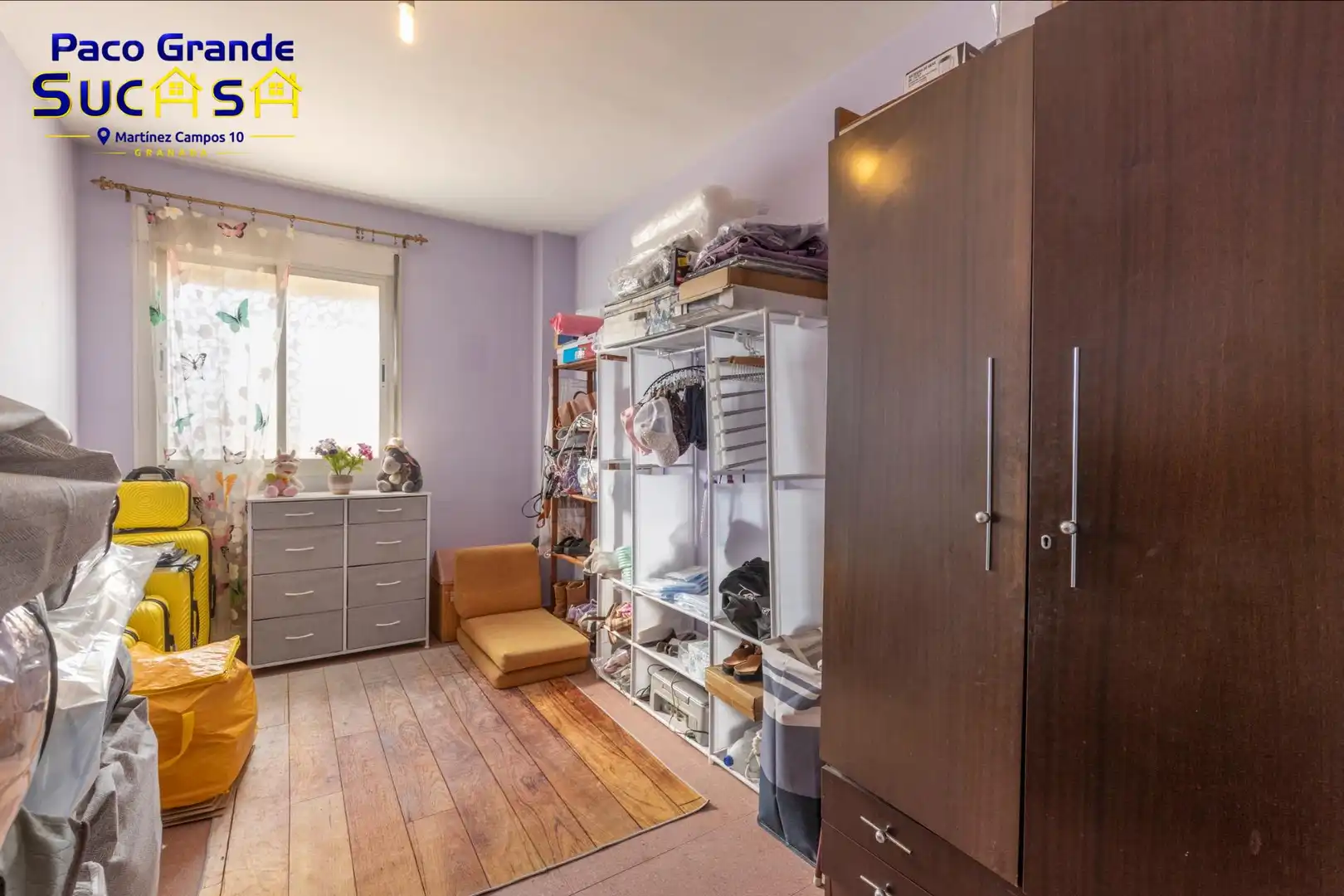 Bedroom of Flat for sale in Granada  with Heating, Terrace and Furnished
