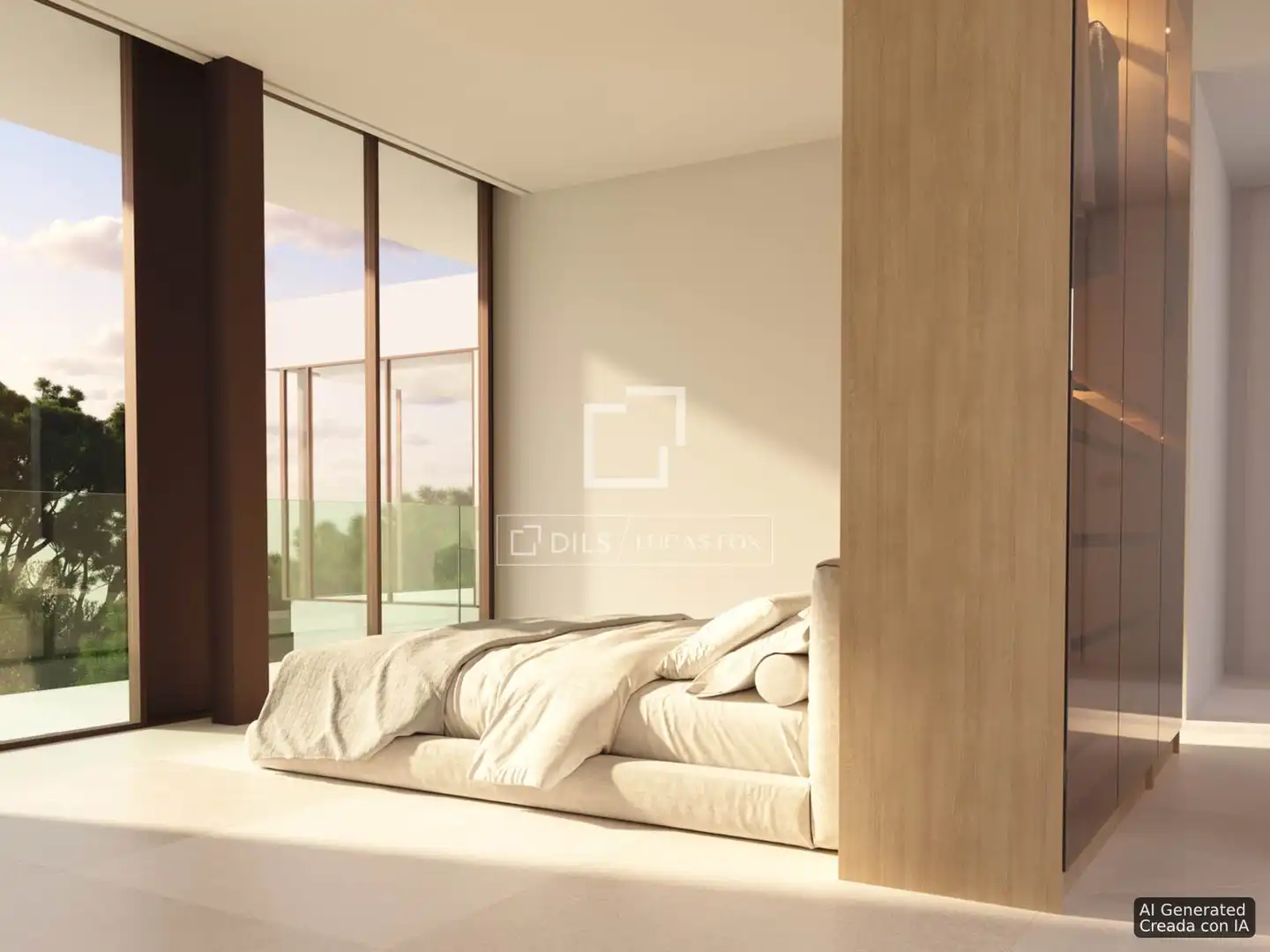 Habitación de Casa o chalet en venta en Santa Eulària des Riu con Aire acondicionado, Calefacción y Jardín privado