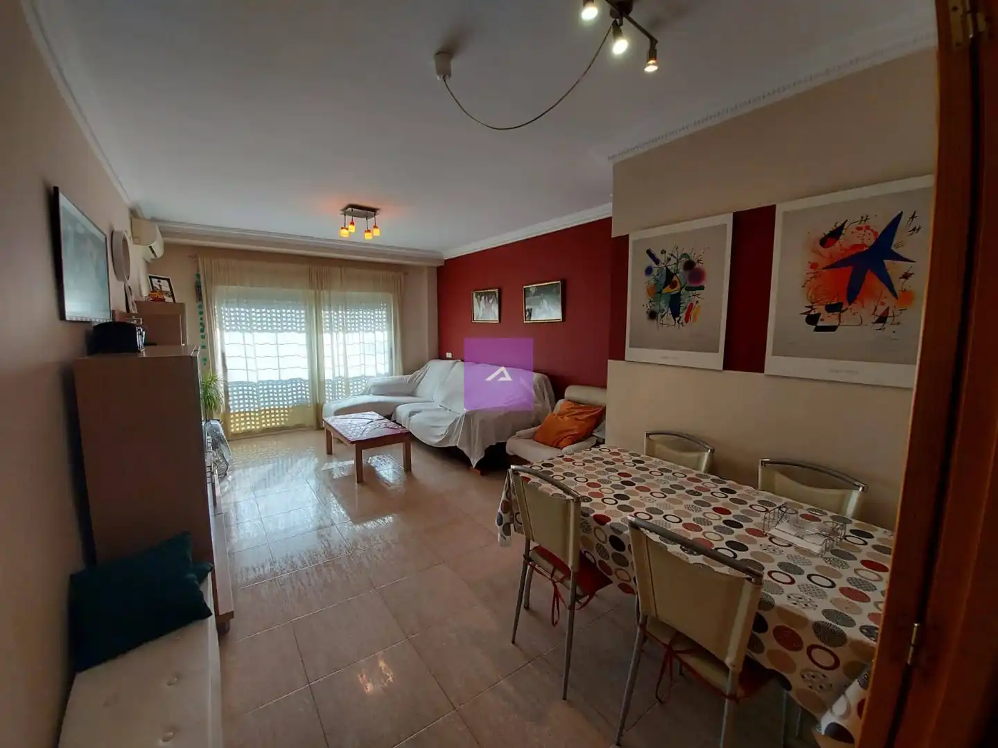 Dining room of Flat for sale in L'Alcúdia  with Terrace and Storage room