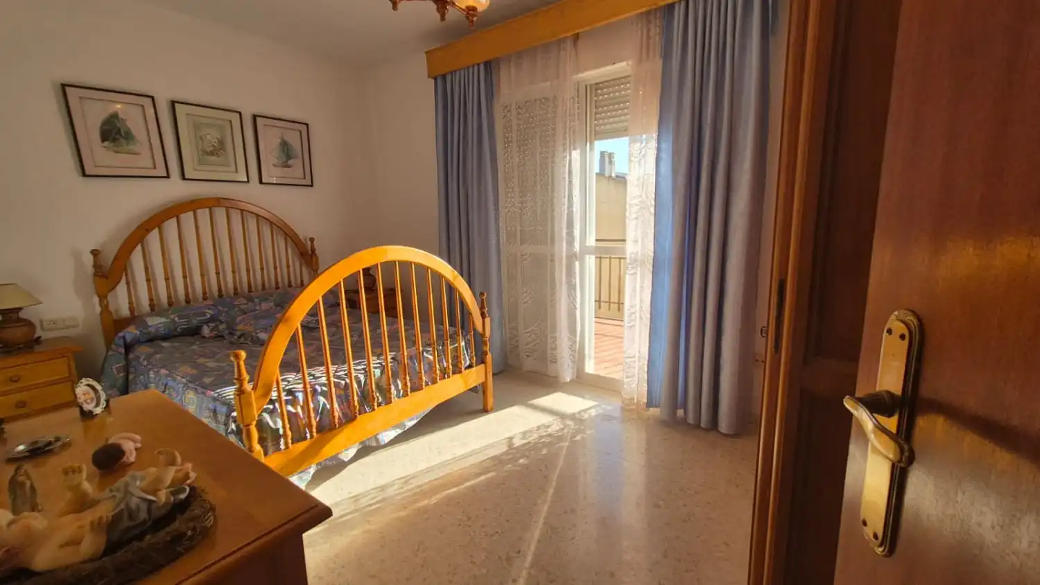 Dormitori de Casa adosada en venda en Talavera la Real amb Aire condicionat i Terrassa