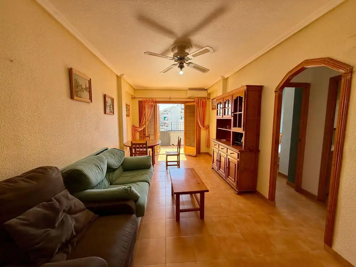 Sala de estar de Apartamento en venta en Santa Pola