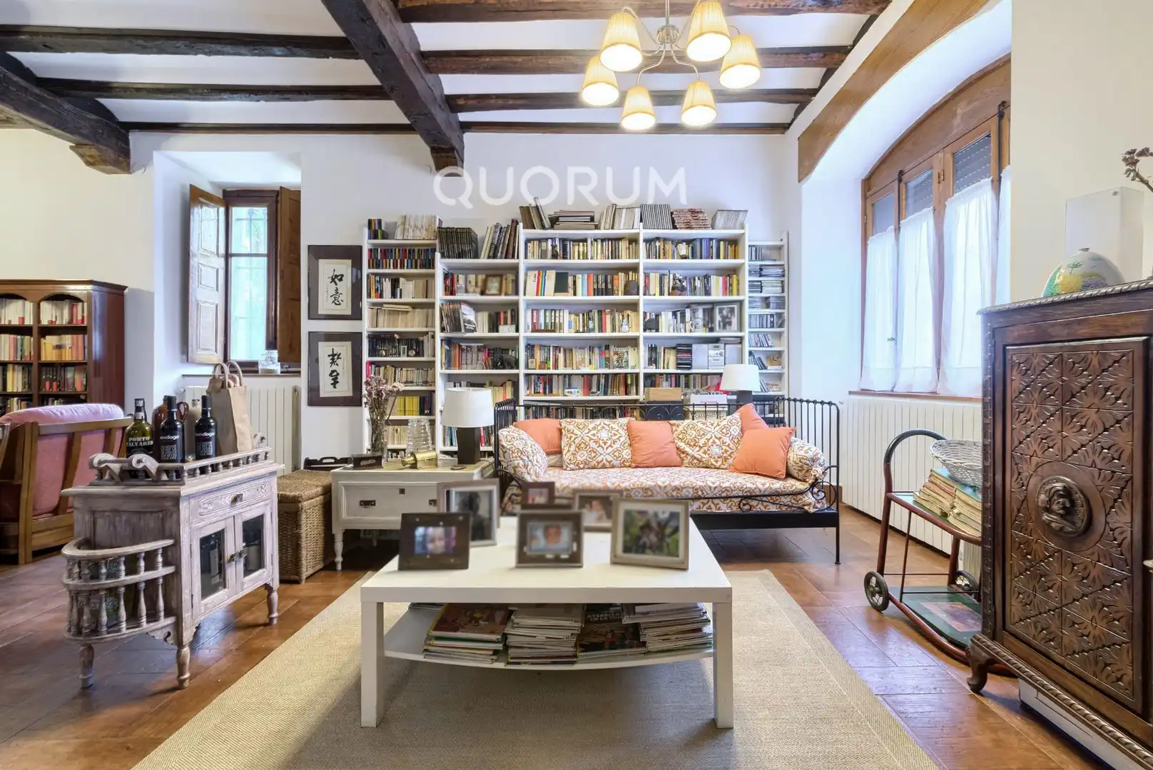 Sala de estar de Casa adosada en venta en Arrankudiaga / Zollo con Calefacción, Amueblado y Balcón