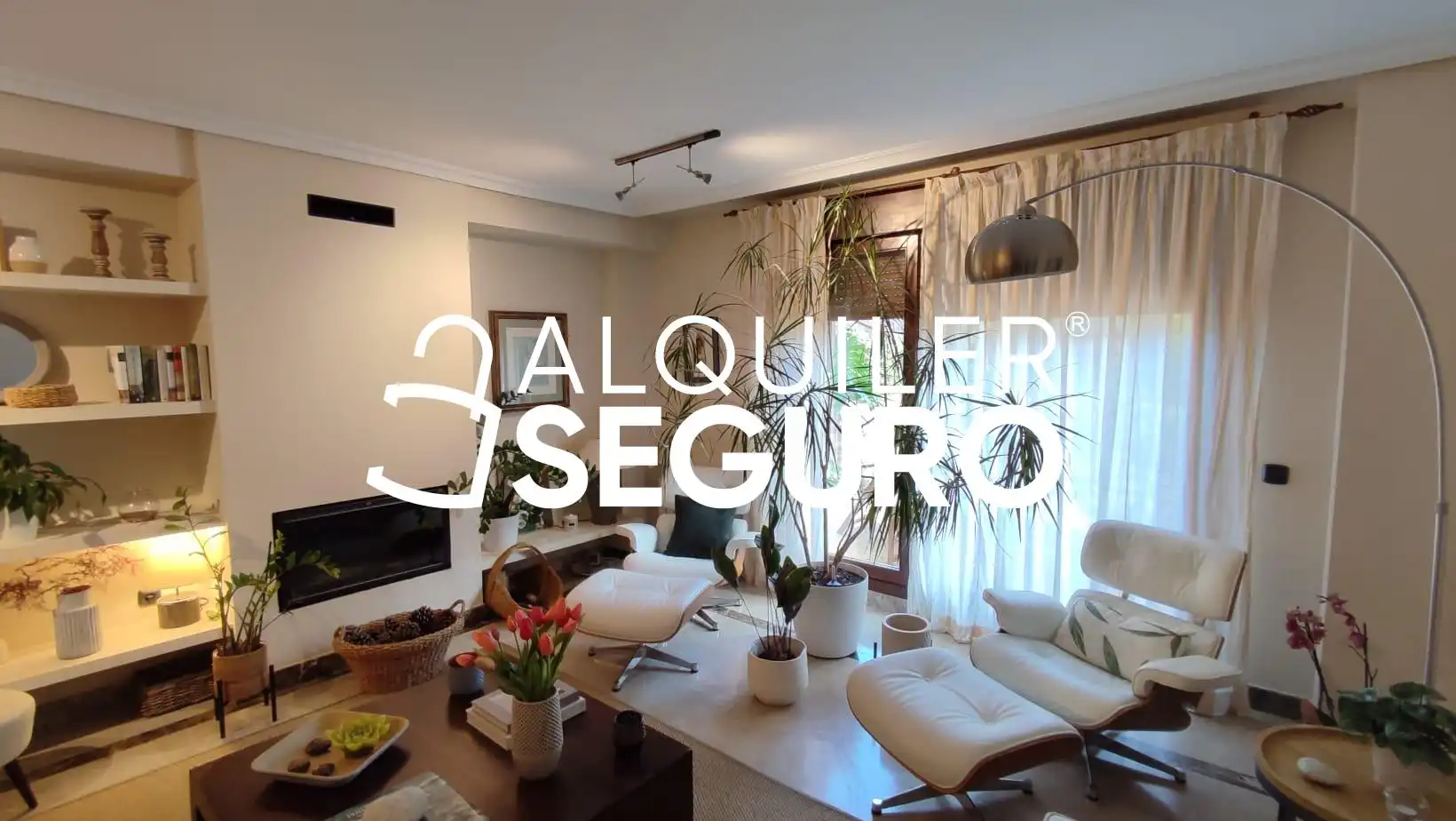 Sala de estar de Casa o chalet de alquiler en San Agustín del Guadalix con Aire acondicionado, Calefacción y Terraza