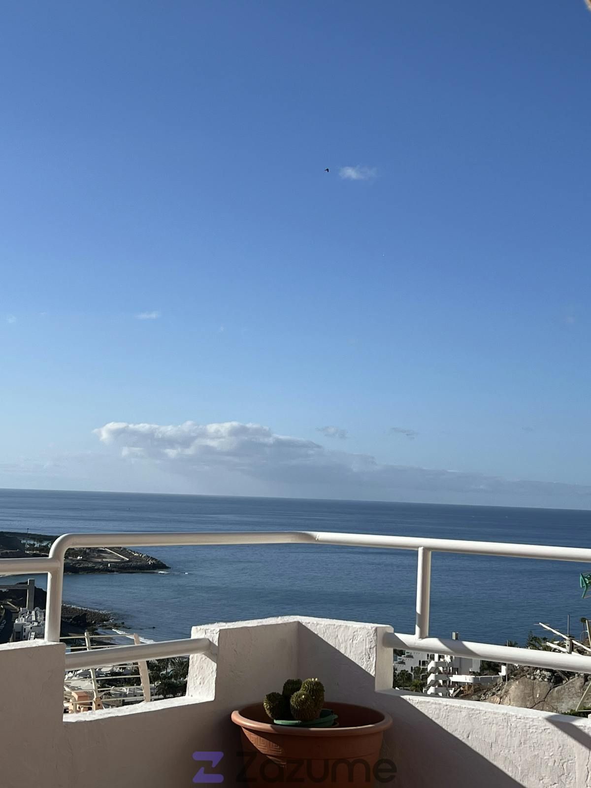 Exterior view of Apartment to rent in Mogán  with Private garden, Terrace and Swimming Pool