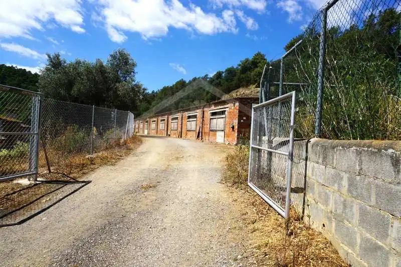 Vista exterior de Finca rústica en venda en Brunyola i Sant Martí Sapresa amb Calefacció, Jardí privat i Terrassa