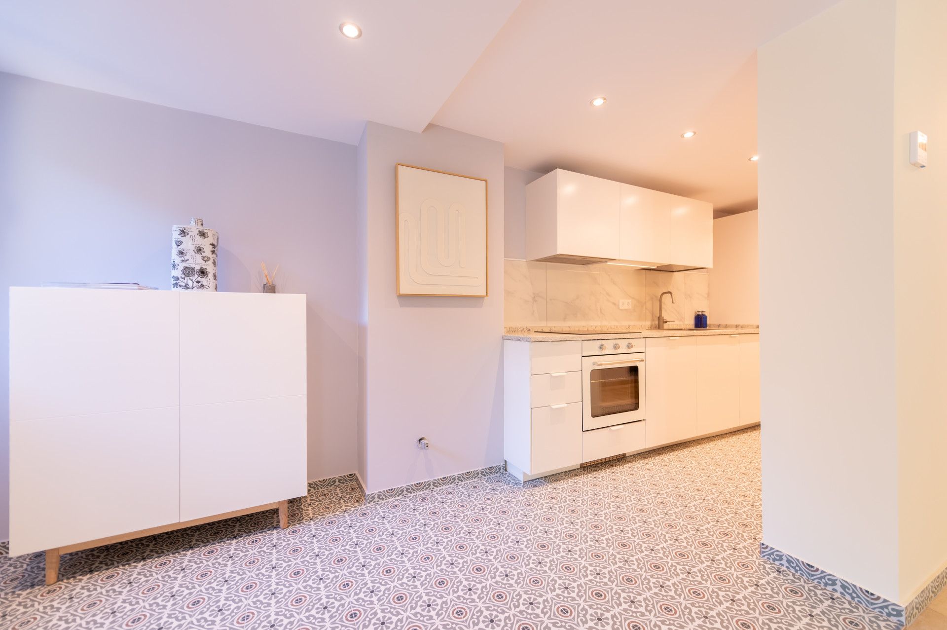 Kitchen of Apartment for sale in Marbella  with Air Conditioner, Heating and Terrace