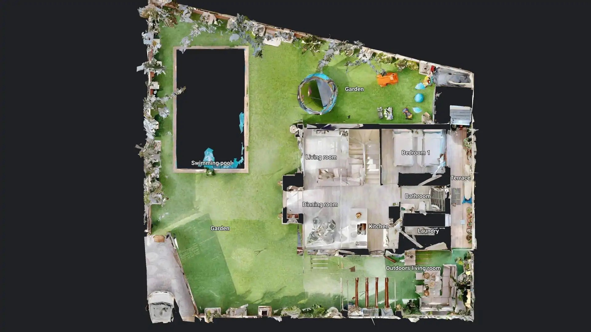 Garden of Houses for sale in Rojales  with Air Conditioner, Heating and Private garden