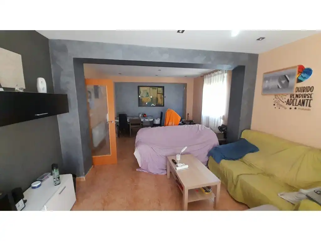 Sala de estar de Casa o chalet en venta en L'Énova con Aire acondicionado y Terraza