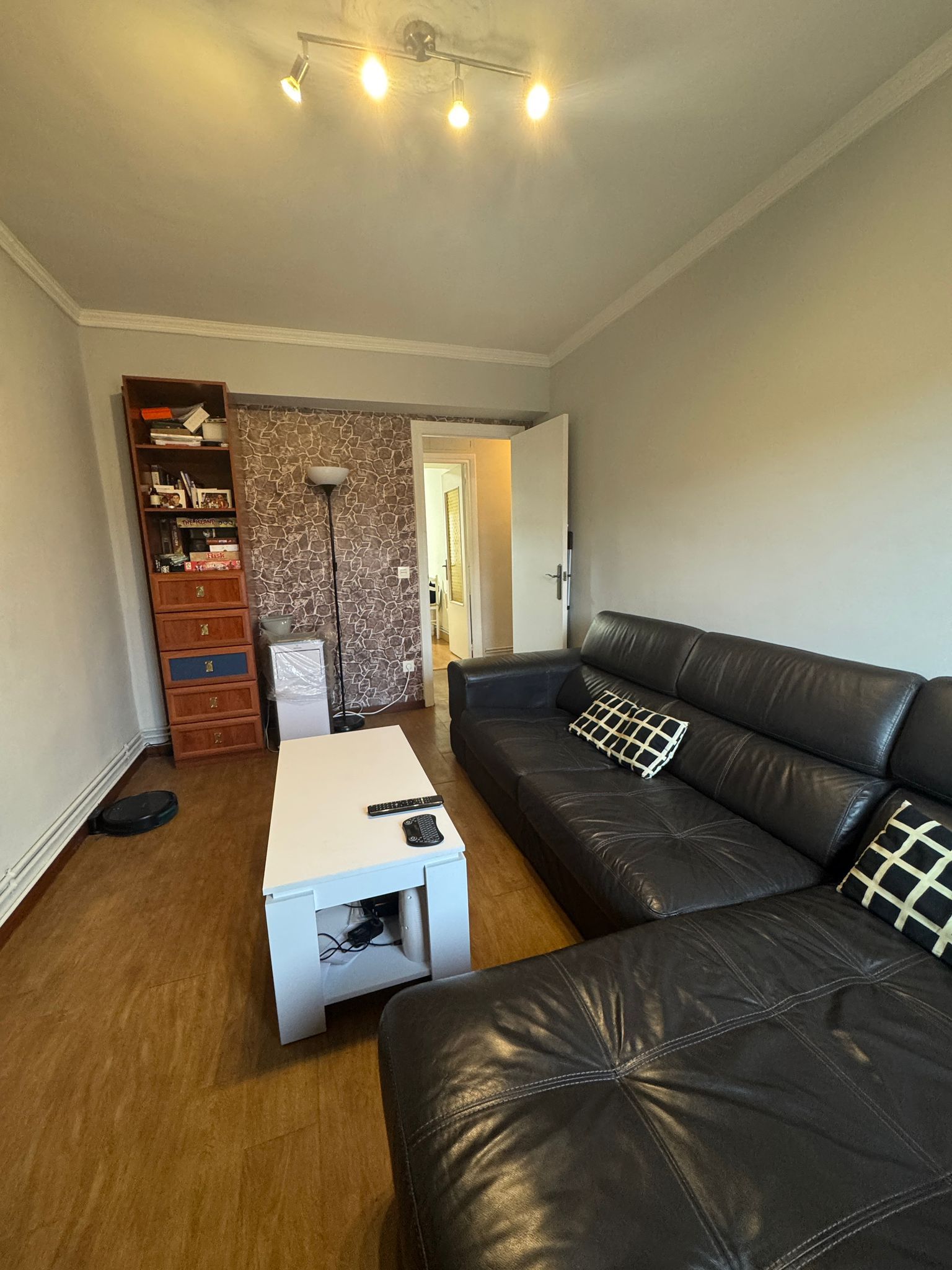 Living room of Flat for sale in Bilbao   with Heating and Balcony