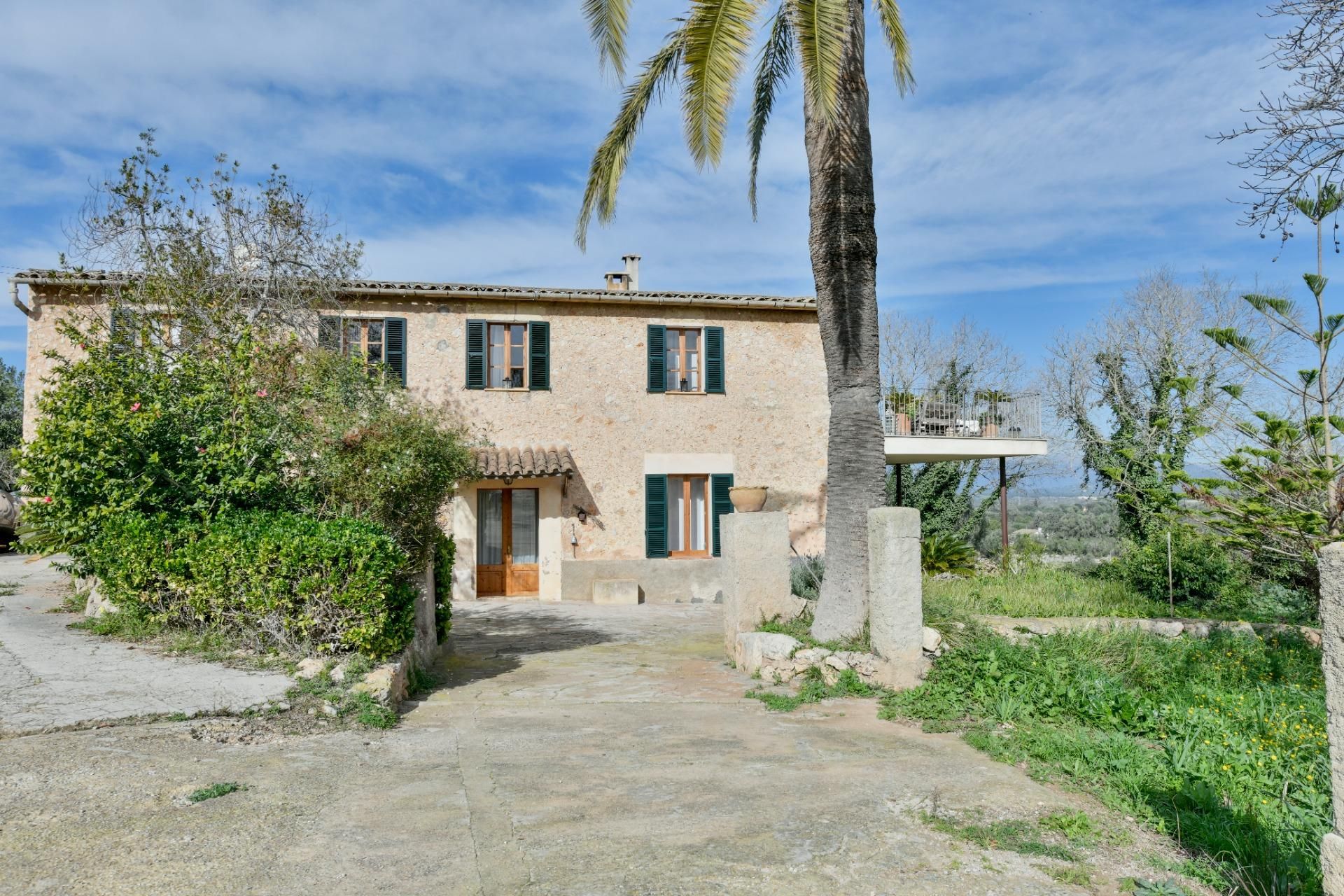 Vista exterior de Finca rústica en venda en Costitx amb Aire condicionat, Calefacció i Jardí privat