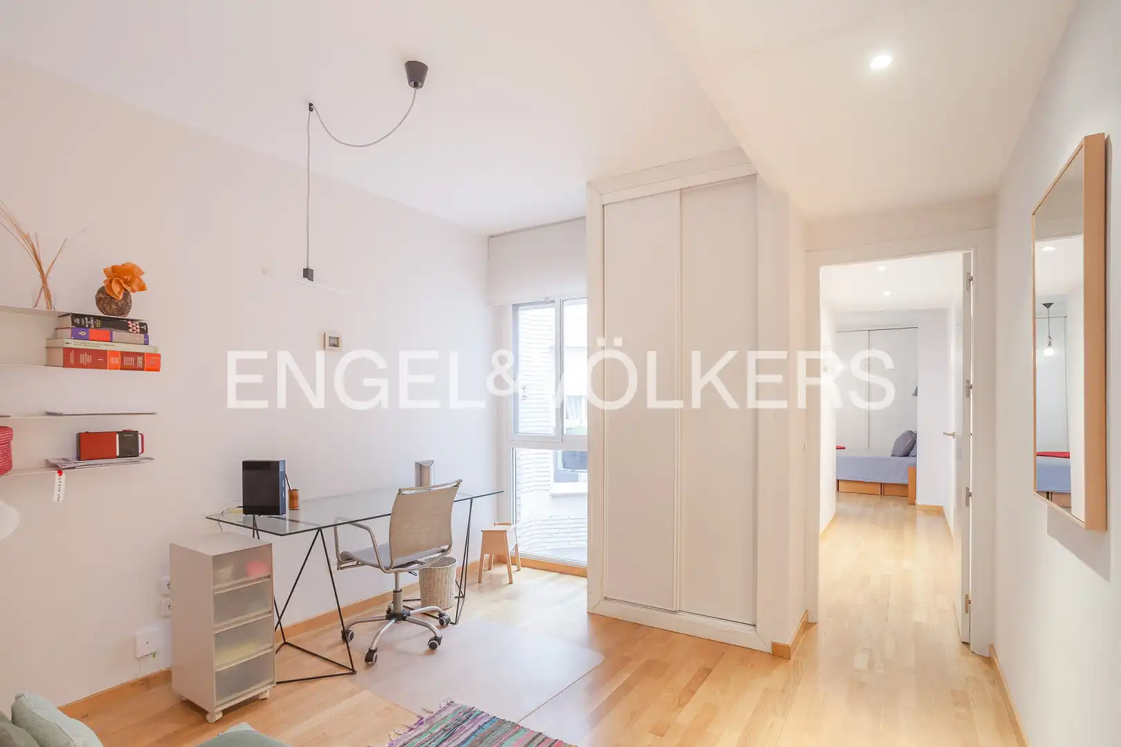 Außenansicht von Wohnung zur Miete in Madrid mit Klimaanlage, Heizung und Möbliert