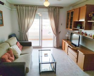 Living room of Flat to rent in Santa Pola  with Air Conditioner, Terrace and Balcony