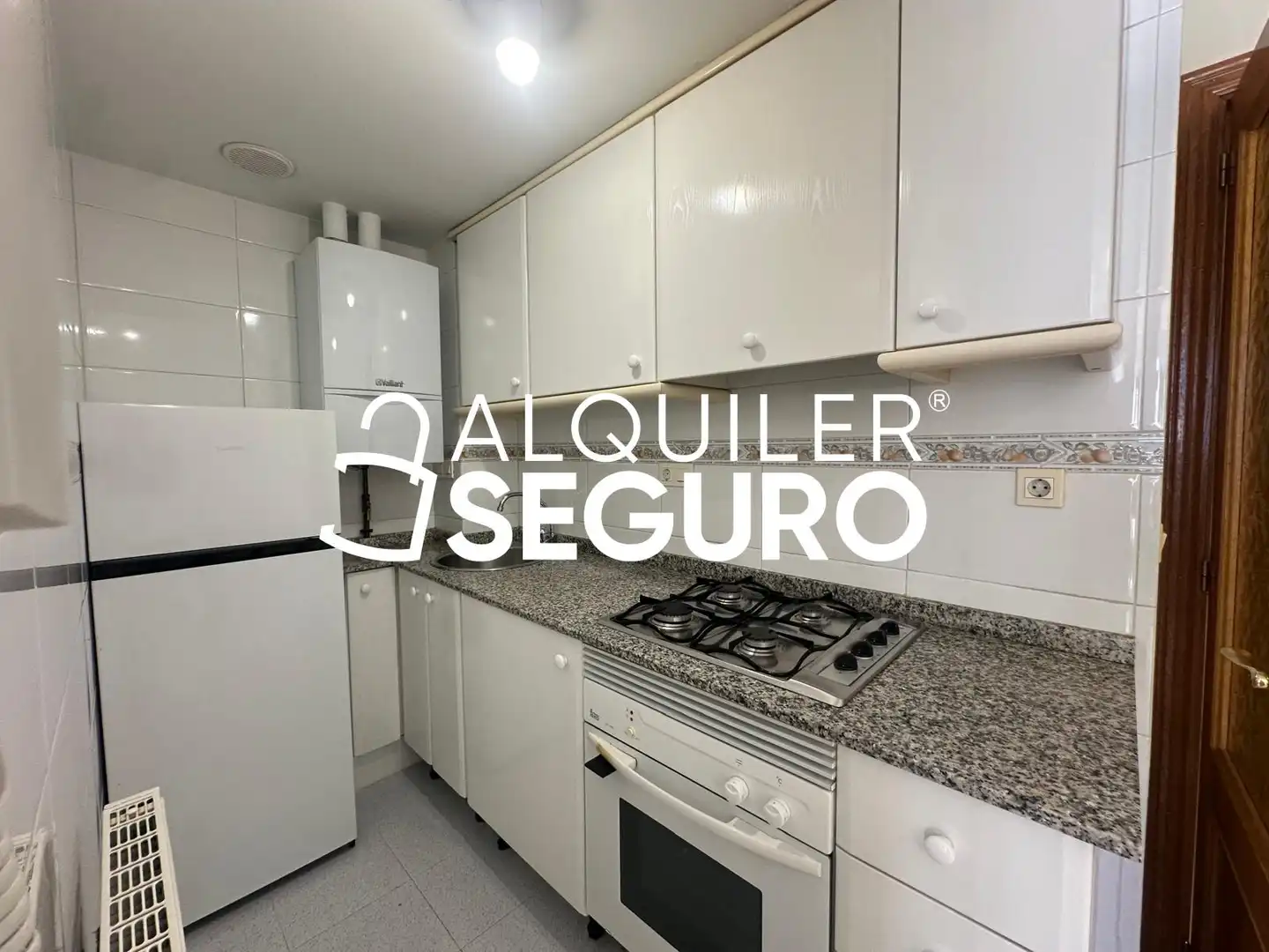 Cocina de Piso de alquiler en Valencia con Aire acondicionado y Amueblado