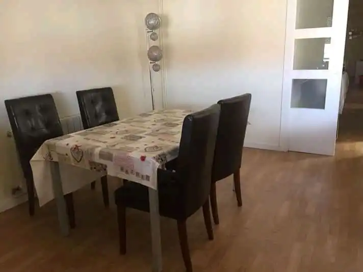 Esszimmer von Wohnung zur Miete in Vilanova i la Geltrú mit Heizung, Terrasse und Möbliert