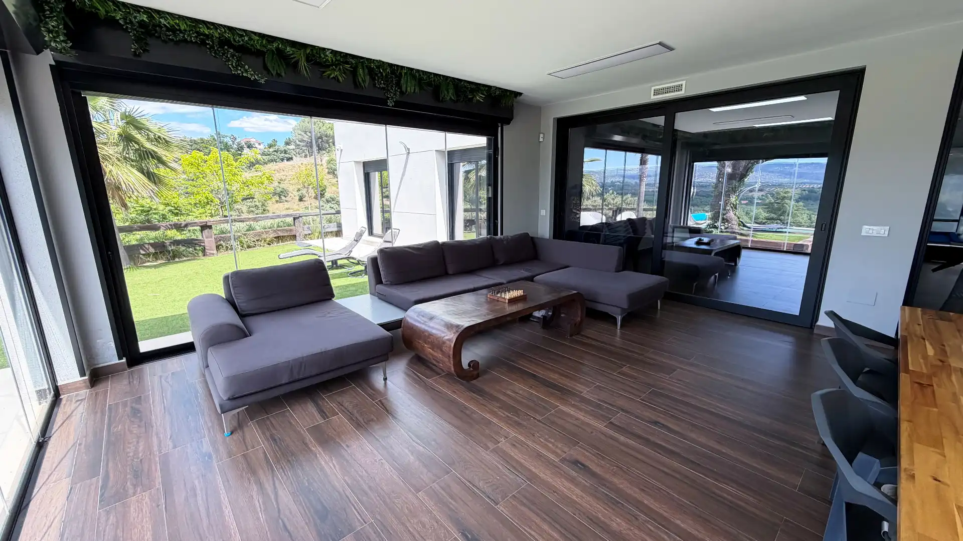 Terrasse von Haus oder Chalet zum Verkauf in Santa Cruz del Retamar mit Klimaanlage, Heizung und Privatgarten
