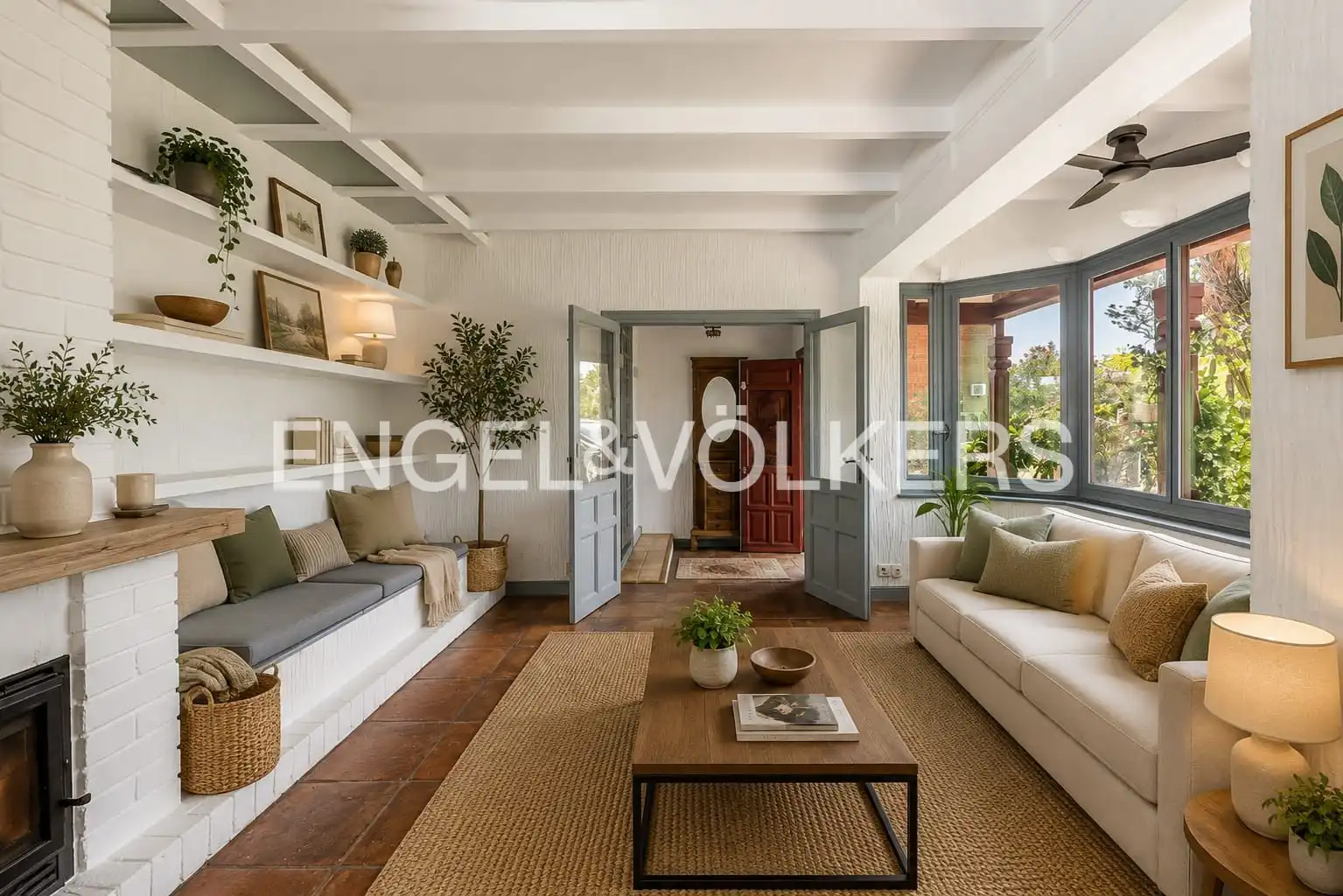 Sala de estar de Casa o chalet de alquiler en Las Rozas de Madrid con Calefacción, Jardín privado y Terraza