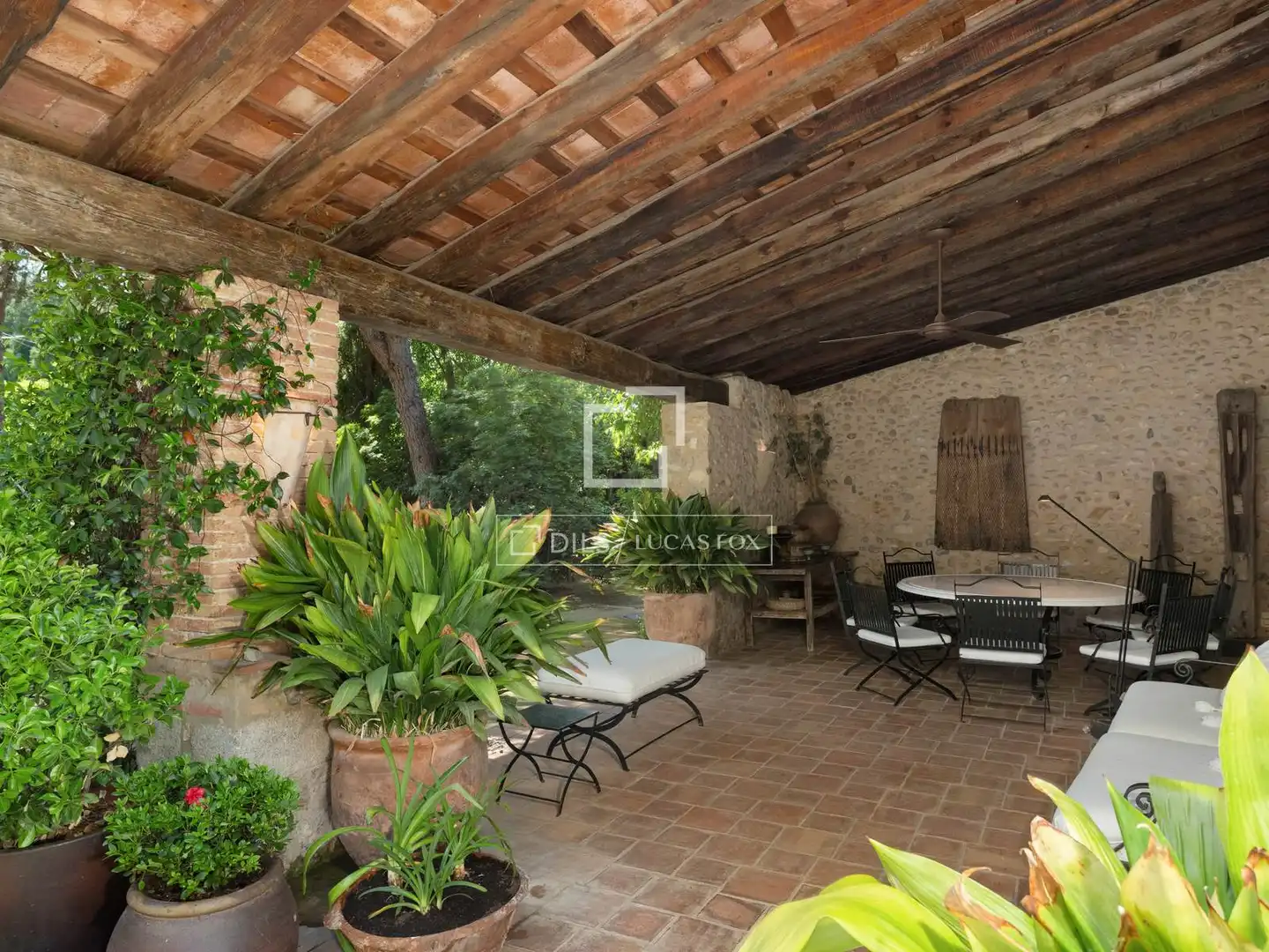 Terraza de Finca rústica en venta en Sant Mori con Calefacción, Jardín privado y Terraza