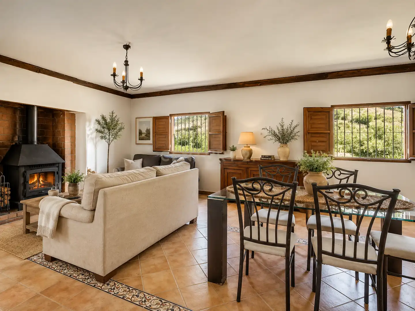 Comedor de Casa o chalet en venta en Casabermeja con Trastero y Amueblado