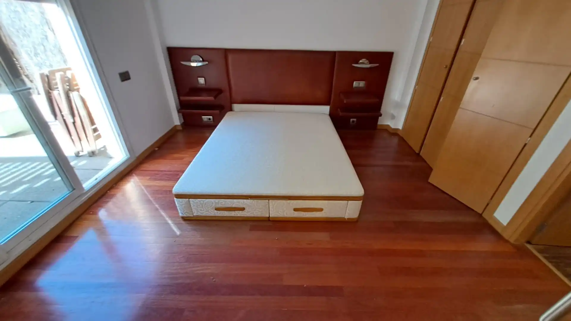 Schlafzimmer von Wohnung zur Miete in Madrid mit Klimaanlage, Heizung und Abstellraum