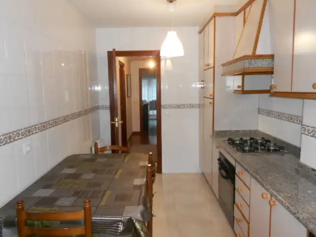 Cuina de Pis de lloguer en Ames amb Calefacció, Terrassa i Traster