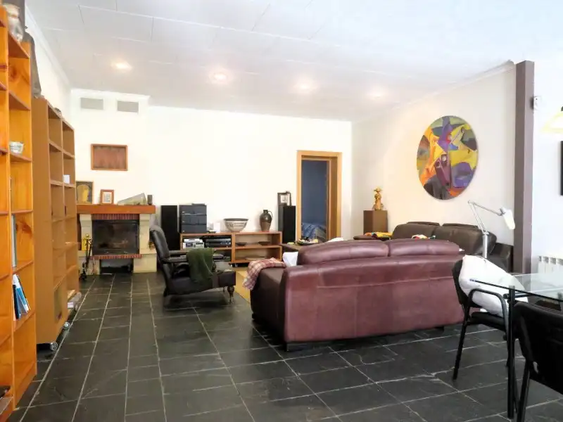 Sala de estar de Casa o chalet en venta en Santa Cristina de Valmadrigal con Calefacción, Jardín privado y Trastero