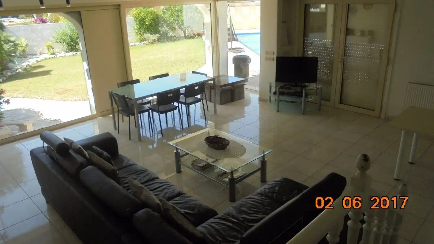Sala d'estar de Casa o xalet en venda en Orihuela amb Aire condicionat, Traster i Piscina
