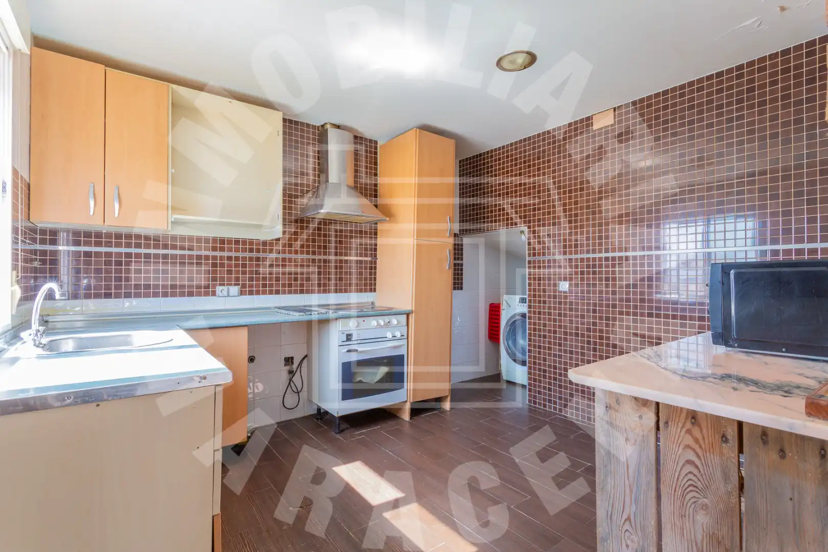 Cocina de Casa adosada en venta en Albolote con Terraza, Trastero y Piscina