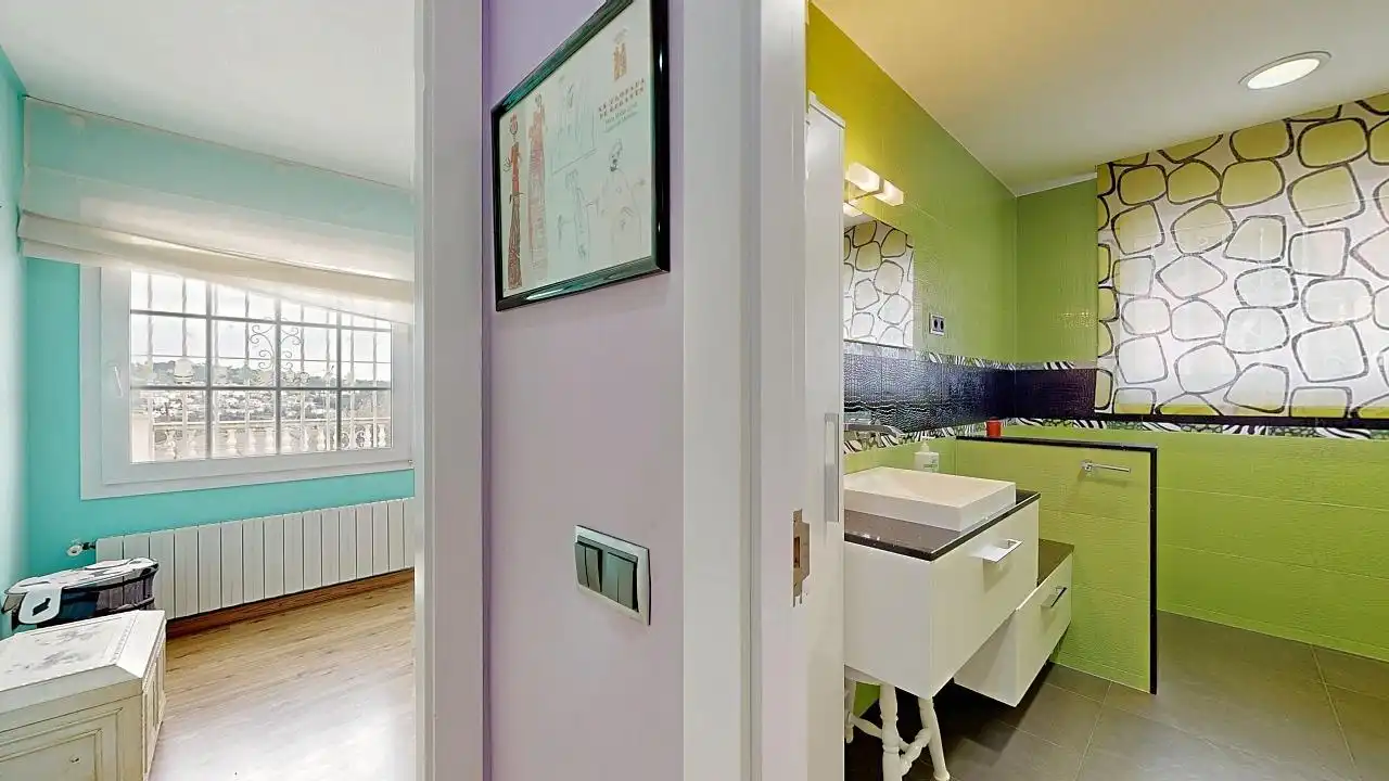 Baño de Casa o chalet en venta en Caldes de Montbui con Aire acondicionado, Calefacción y Jardín privado