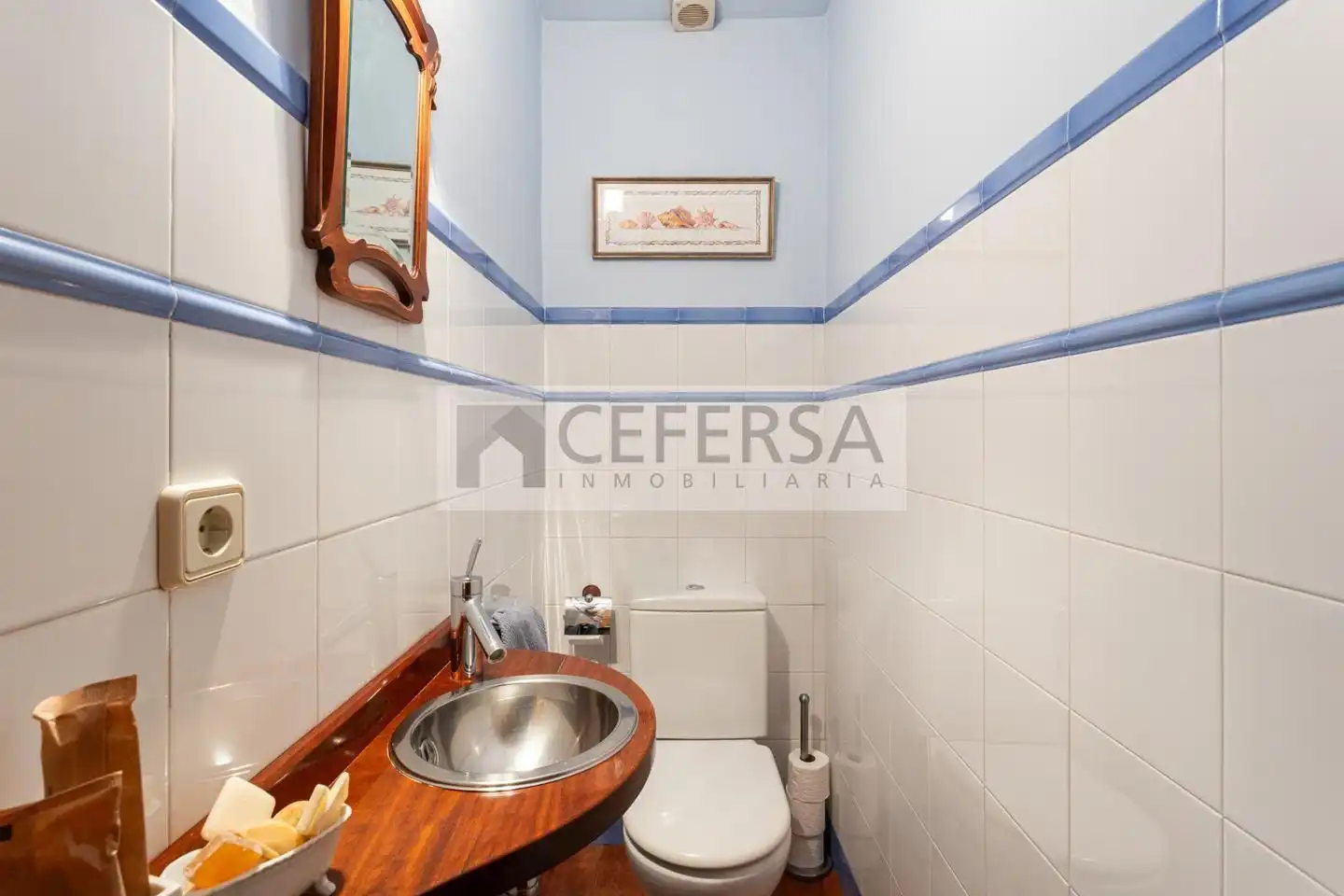 Baño de Casa o chalet en venta en Barcelona con Aire acondicionado, Calefacción y Parquet