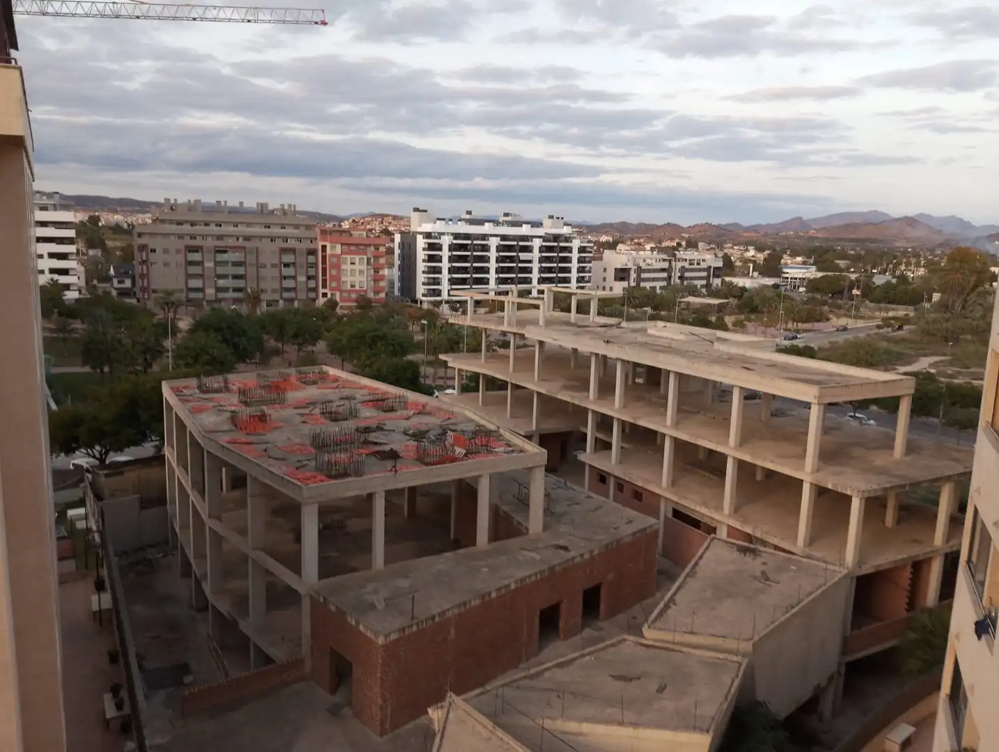 Vista exterior de Piso en venta en Murcia con Aire acondicionado, Parquet y Terraza