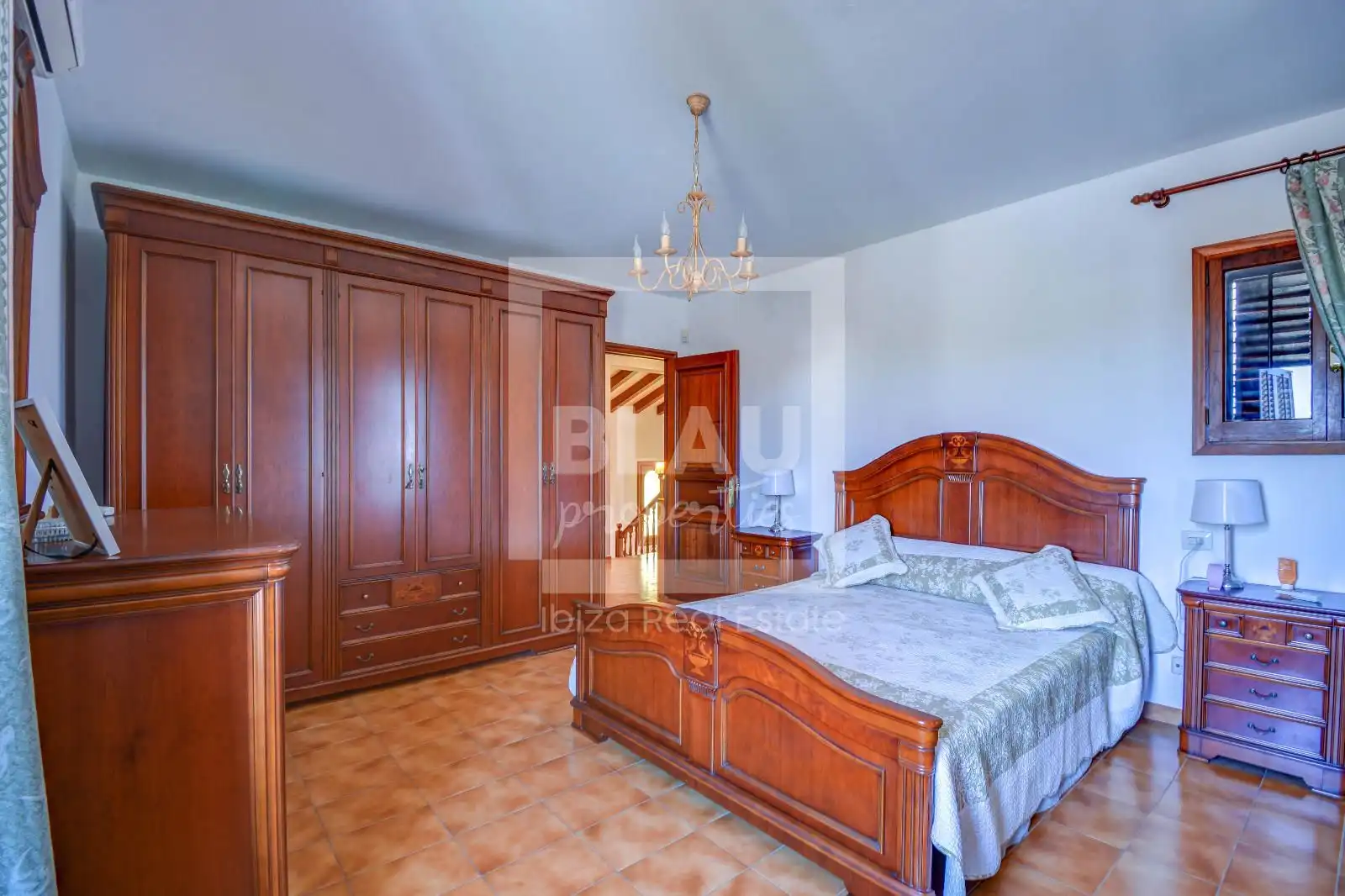 Bedroom of Houses for sale in Sant Josep de sa Talaia  with Air Conditioner, Terrace and Storage room