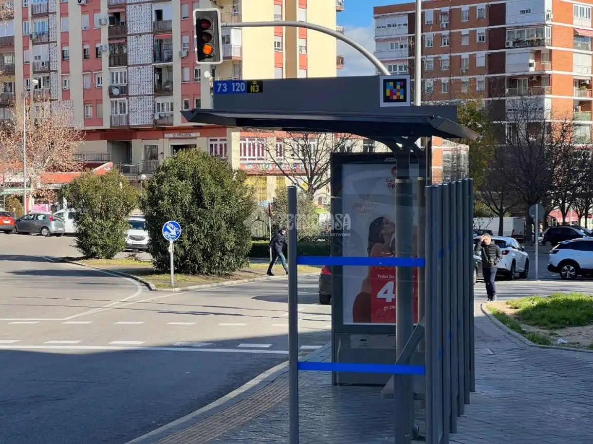 Vista exterior de Estudio en venta en Madrid con Calefacción y Terraza
