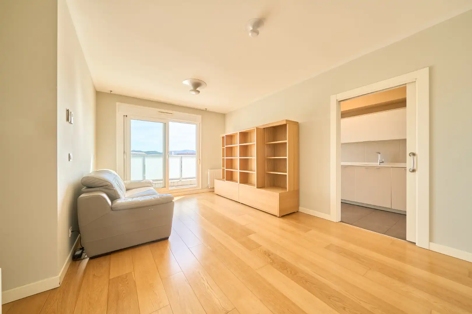 Sala d'estar de Àtic en venda en Vitoria - Gasteiz amb Terrassa, Traster i Moblat