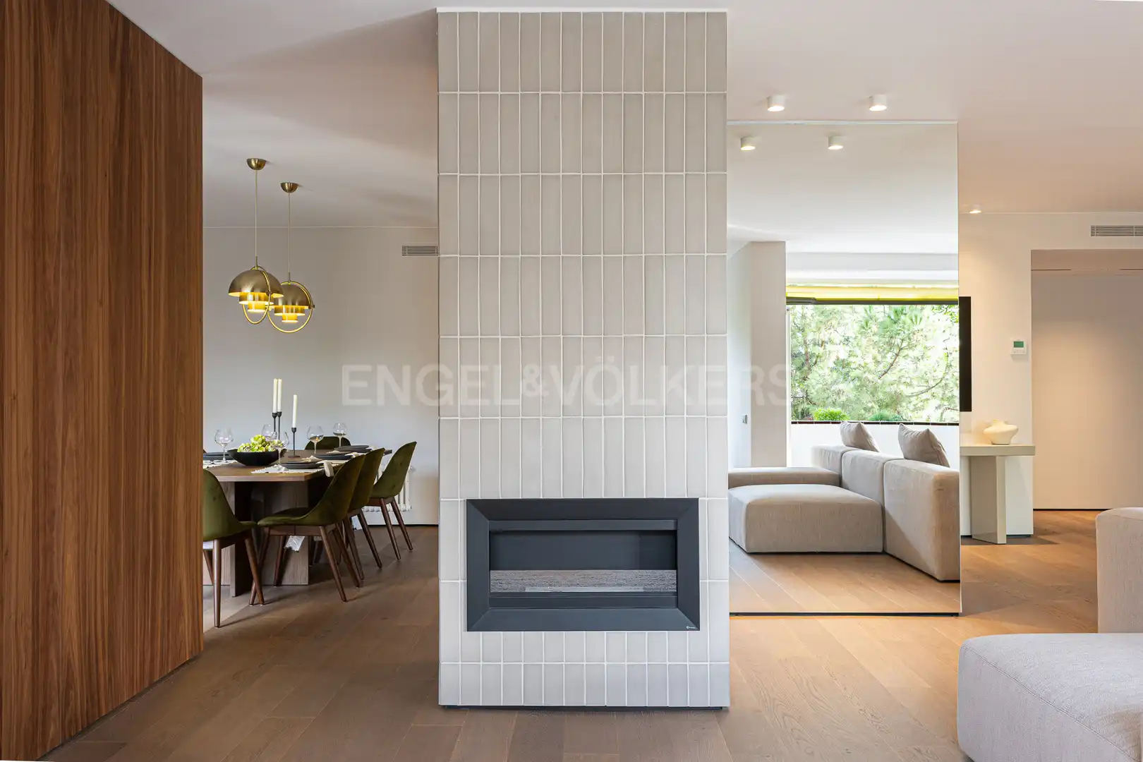 Sala de estar de Piso en venta en Barcelona con Aire acondicionado, Calefacción y Parquet